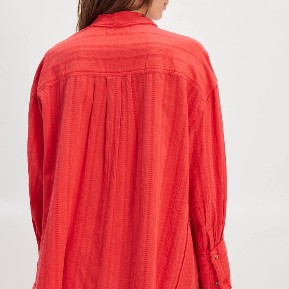 Free People We The Free Summer Sorbet Shirt - Picture 3 of 4